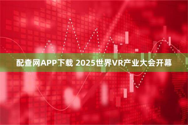 配查网APP下载 2025世界VR产业大会开幕