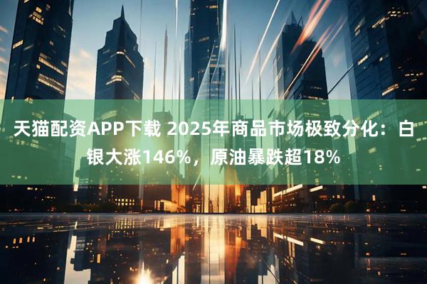 天猫配资APP下载 2025年商品市场极致分化：白银大涨146%，原油暴跌超18%